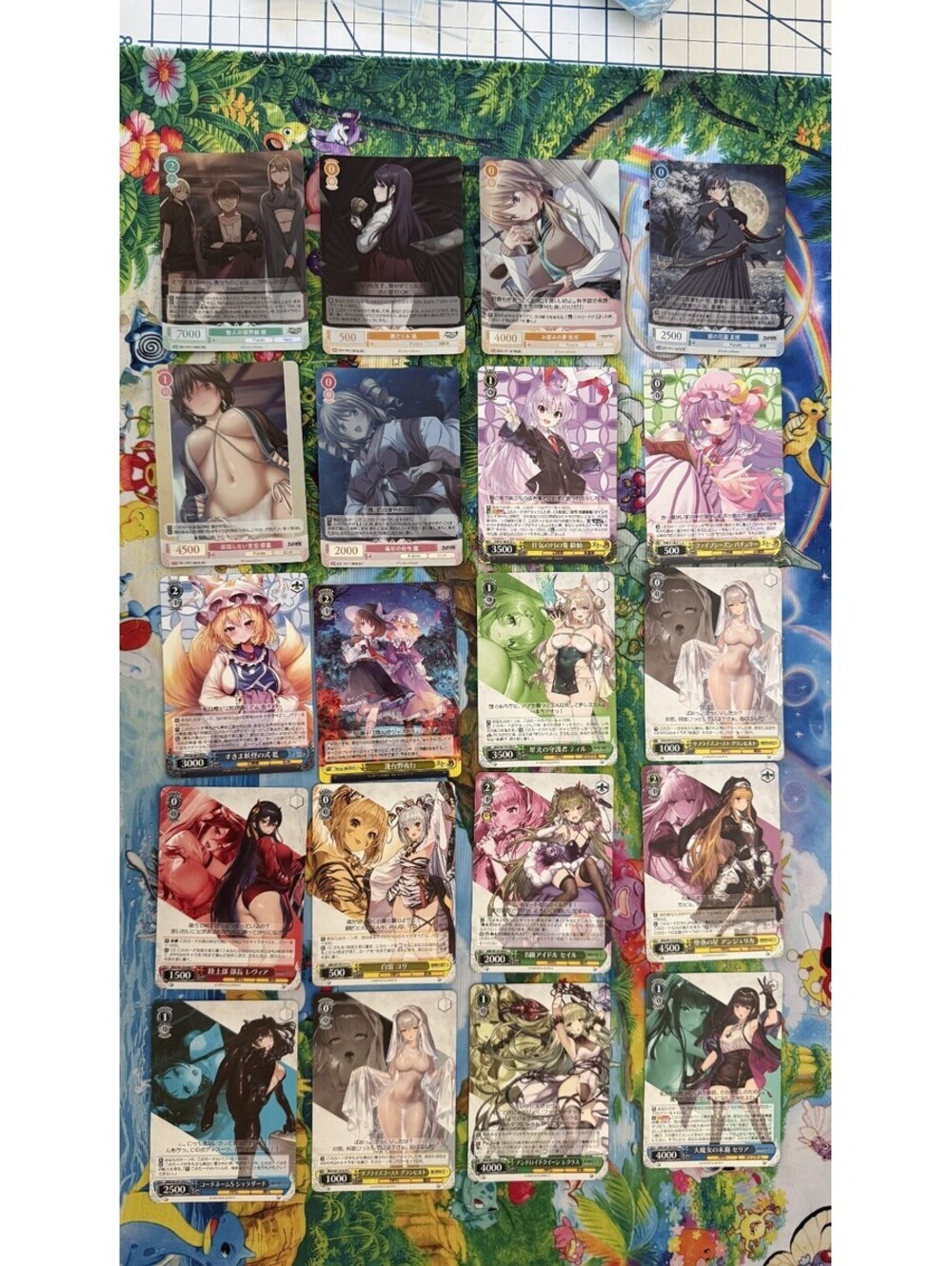 Weiss Schwarz 20 Card Lot Mixed Anime TCG RAW D26